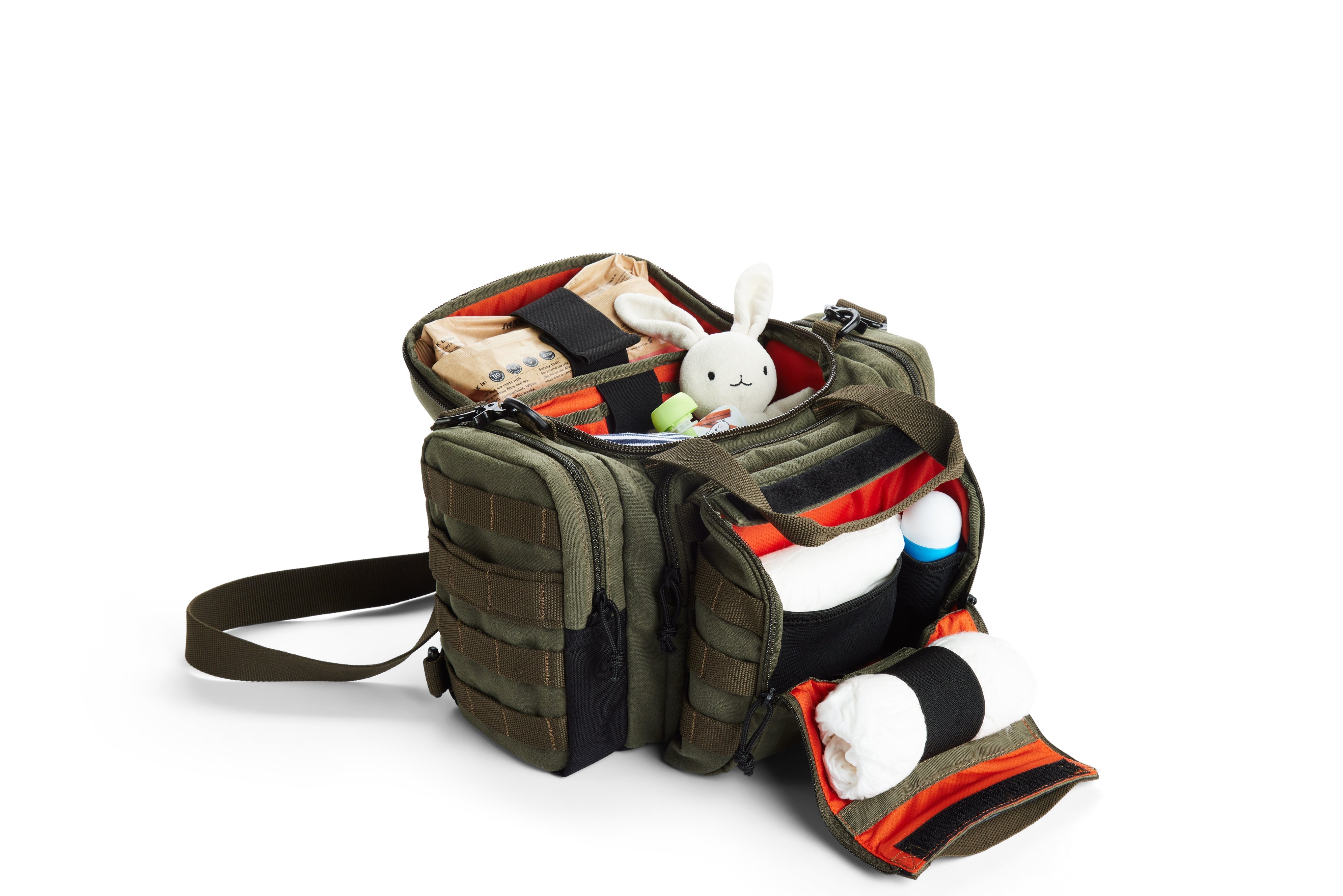 Fatherly diaper outlet bag